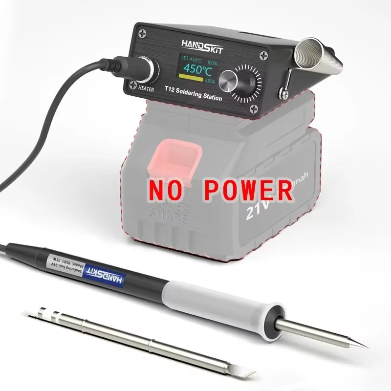 Digital Soldering Station T12 - T12 digitaal soldeerstation met LCD-temperatuurregeling -