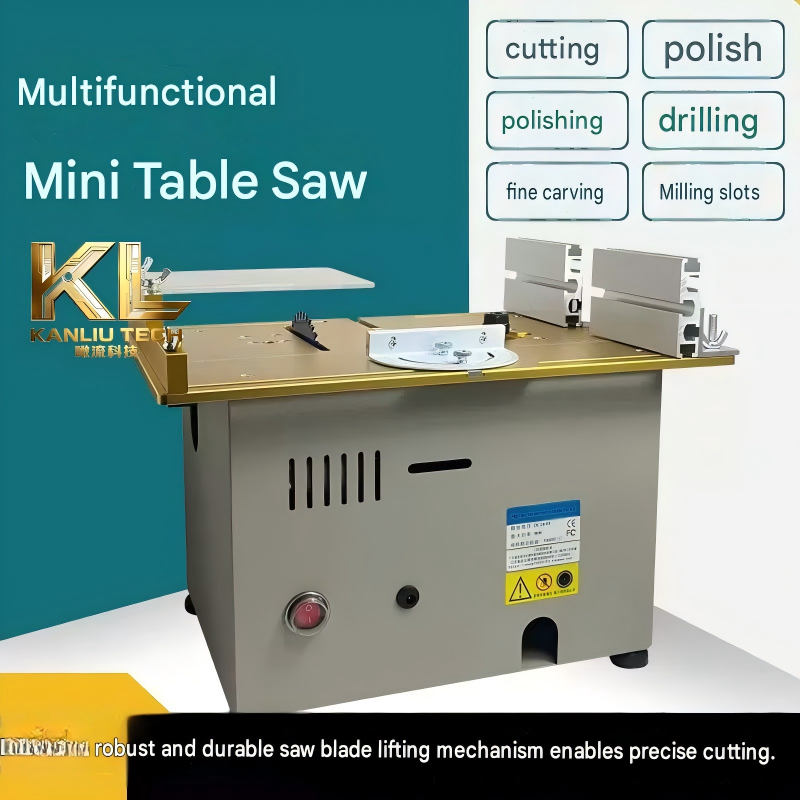 Mini Table Saw For Woodworking - T7 Mini Tafelzaag Houtbewerkingsmachine 0-180 °