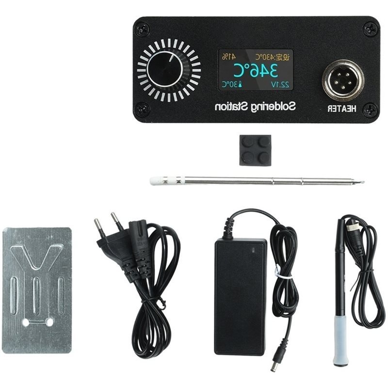 Digital Soldering Station T12 - AB11-T12 Voor thuisreparatie Soldeerstation Draagbare mini
