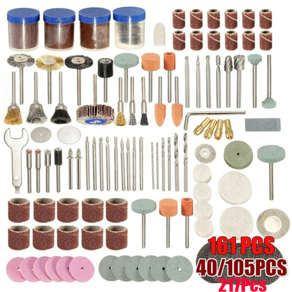 Cordless Rotary Tool Kit Accessories - 40 ~ 217 Stuks Elektrisch Gereedschap