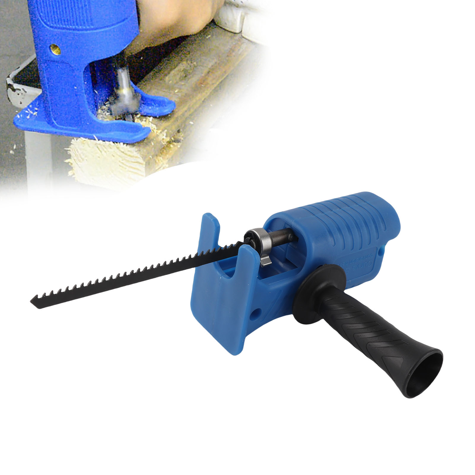 Reciprocating Saw Attachment Drill - Draagbare reciprozaagadapter Elektrische boormachine Gemodificeerde gereedschapsopzetstuk