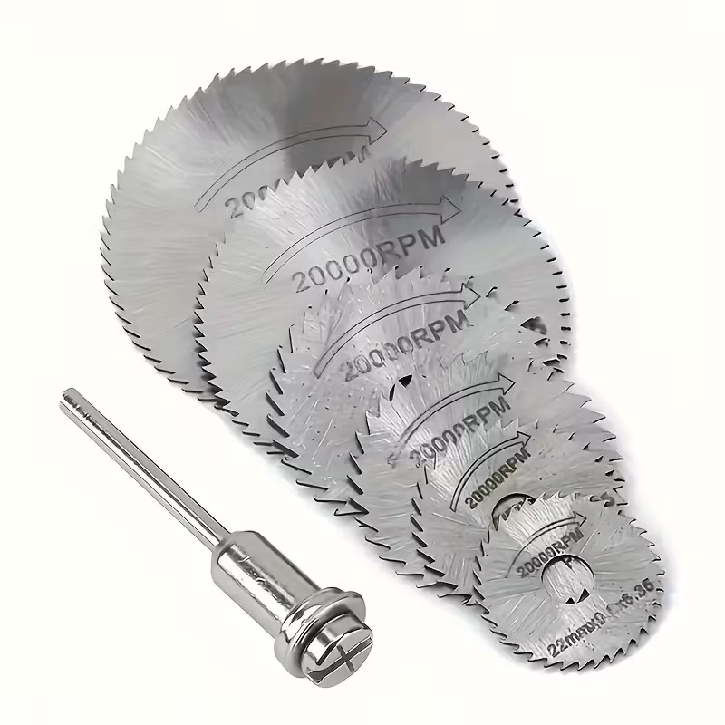 Reciprocating Saw Attachment Drill - 1 set mini-cirkelzaagblad, HSS-snijschijf, roterende boorgereedschapaccessoires