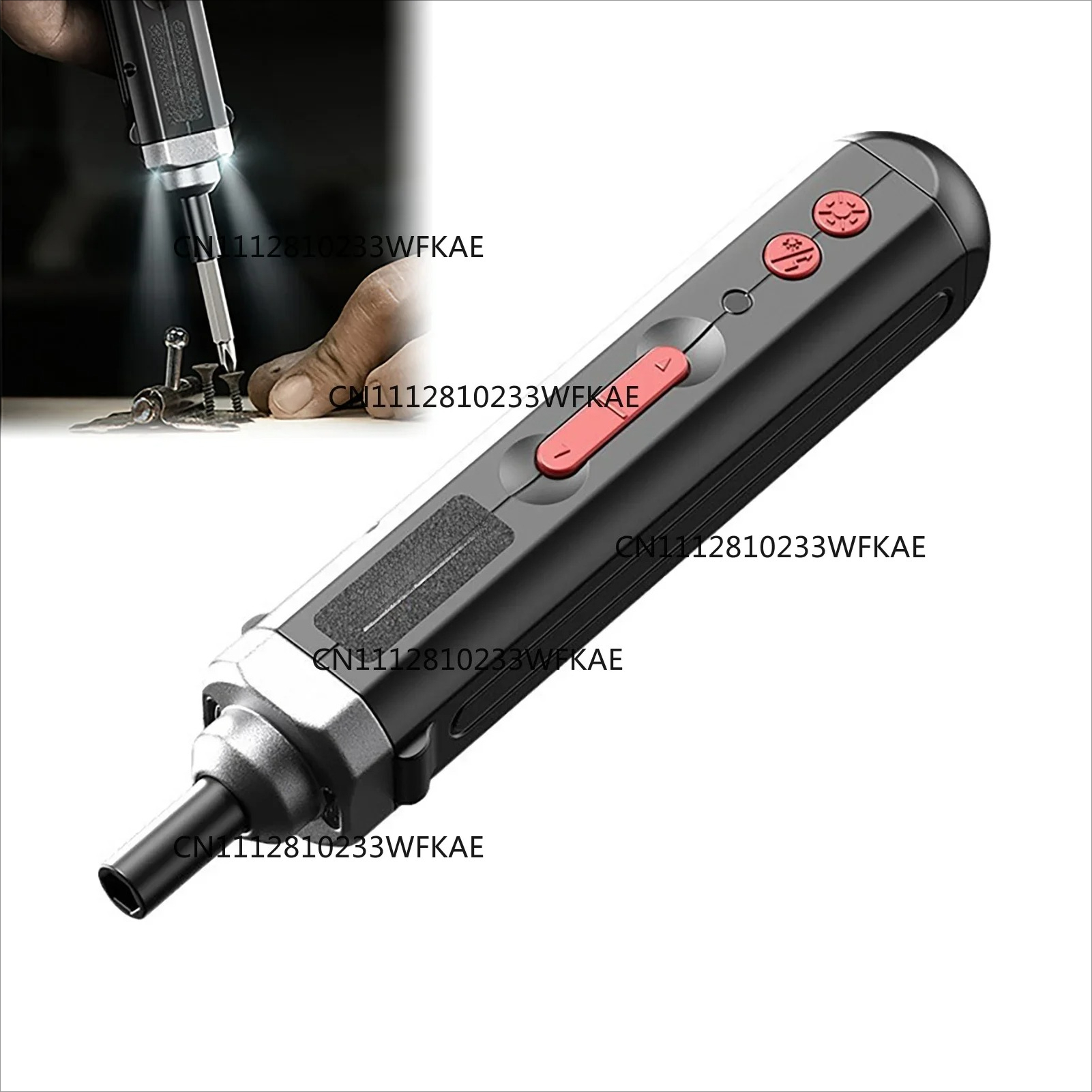 Electric Screwdriver Rechargeable Usb - Elektrische schroevendraaier, draagbare, draadloze schroevendraaier, gereedschap