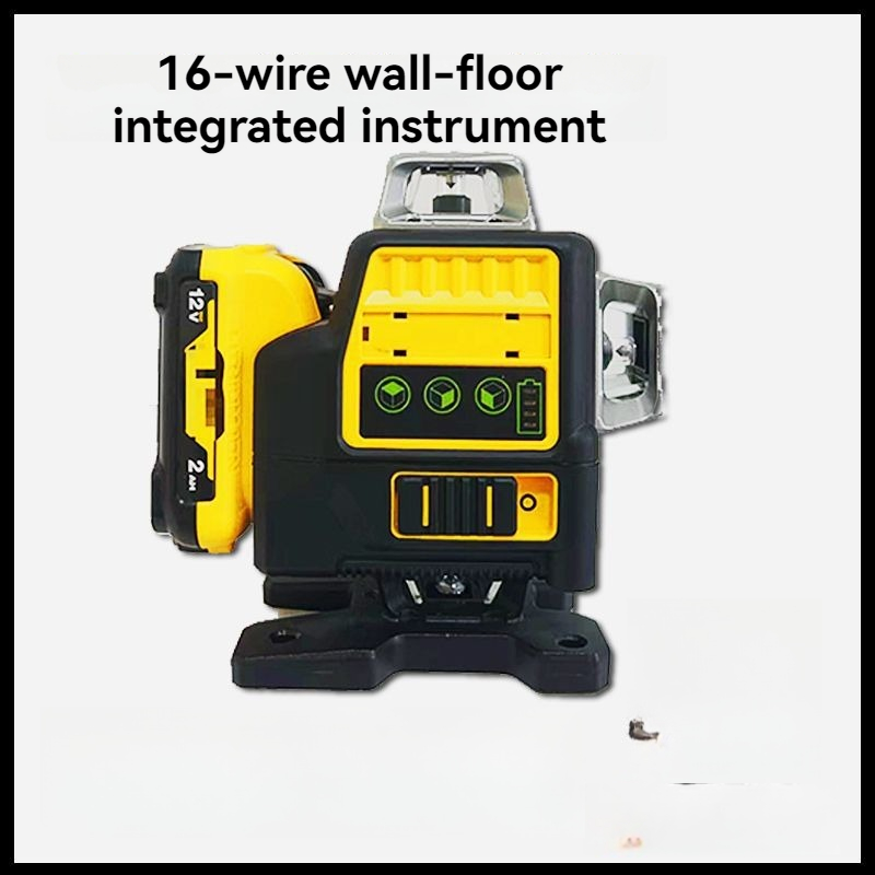 Laser Level 16 Lines 4D Green - 4D Laserwaterpas met 16 groene lijnen,