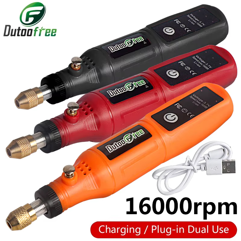 3.7V Mini Draadloze Boor Grave - Cordless Rotary Tool Kit Accessories recensie en prijs