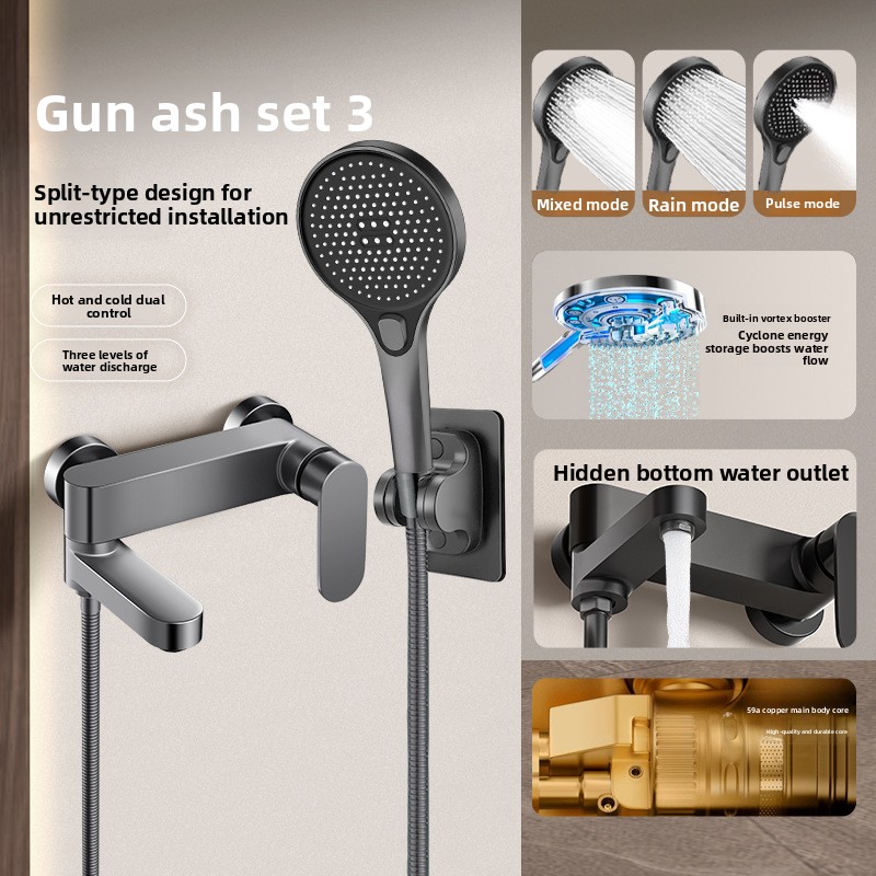 Volledig koperen douchekraanse - Plumbing recensie en prijs