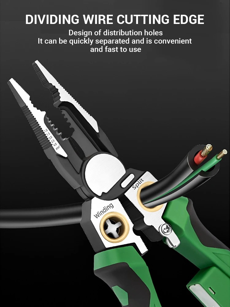 8-in-1 spanningstester en draa - Automatic Wire Stripper Cutter recensie en prijs
