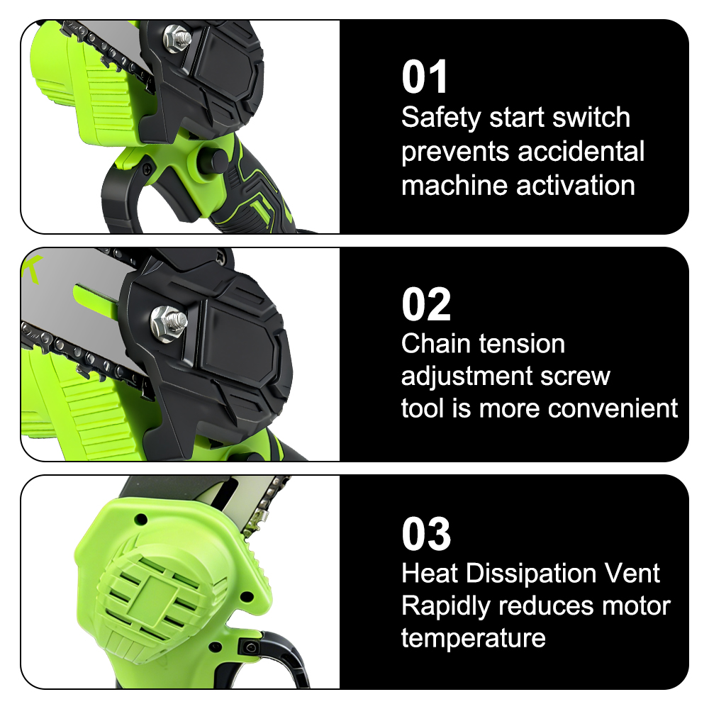 Draagbare 6 inch mini elektris - Mini Electric Chainsaw 6 Inch recensie en prijs