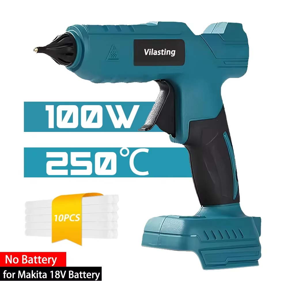 100 W draadloos hotmelt lijmpi - Hot Melt Glue Gun Cordless recensie en prijs