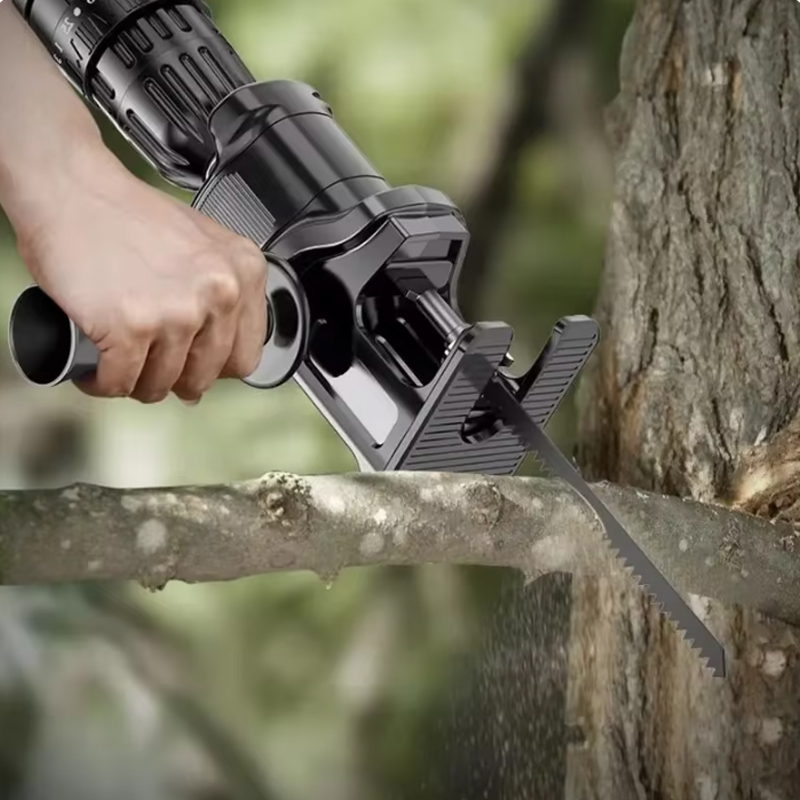 Draagbare elektrische boormach - Reciprocating Saw Attachment Drill recensie en prijs