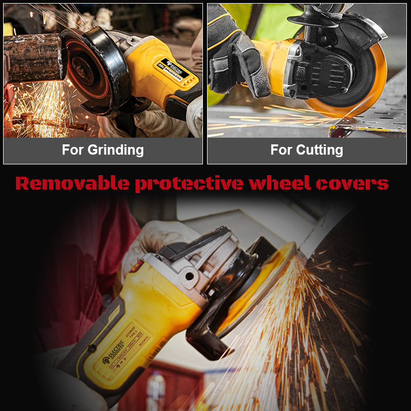 125mm Borstelloze Slijpmachine - Brushless Angle Grinder Battery Powered recensie en prijs