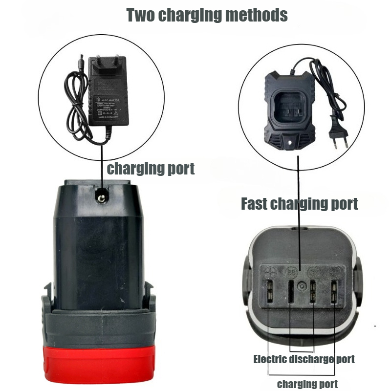 16.8 V/18 V 2.0Ah Batterij voo - Brushless Cordless Electric Drill 18V recensie en prijs