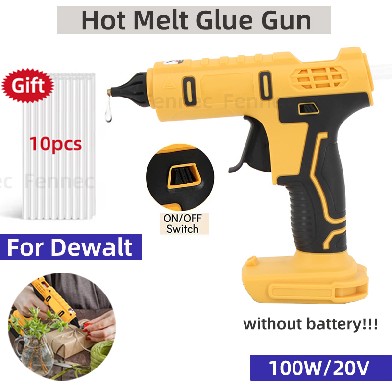 Draadloos elektrisch handbedie - Hot Melt Glue Gun Cordless recensie en prijs