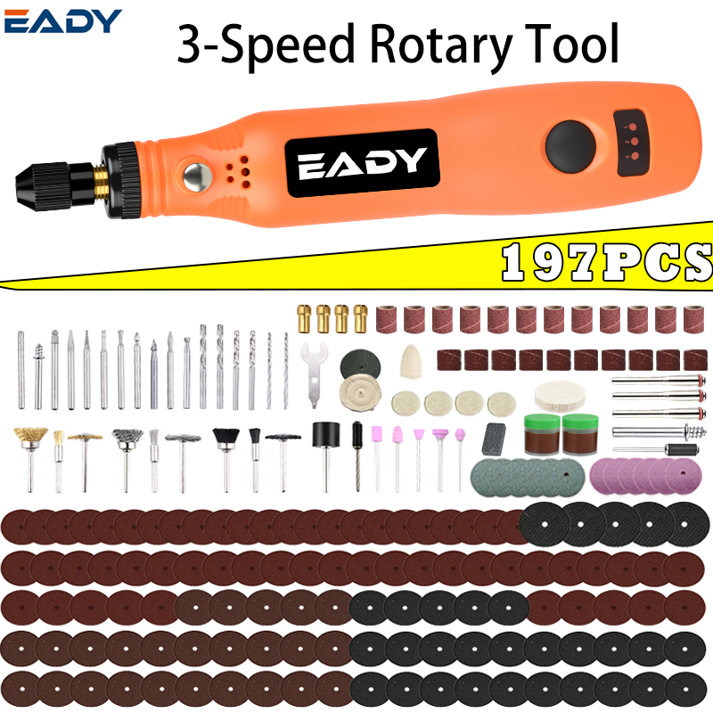 USB draadloze roterende gereed - Cordless Rotary Tool Kit Accessories recensie en prijs