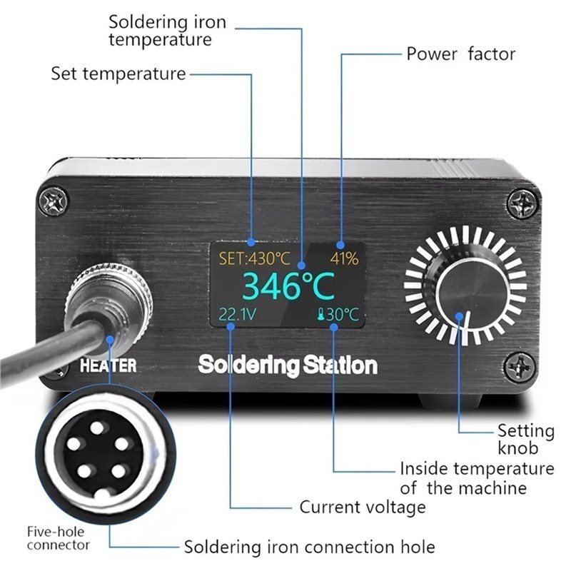 AB11-T12 Voor thuisreparatie S - Digital Soldering Station T12 recensie en prijs