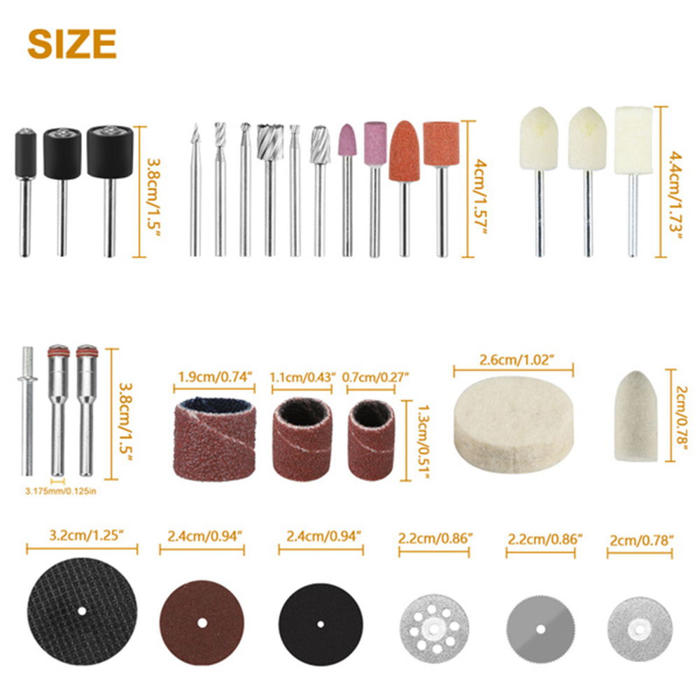 40 ~ 217 Stuks Elektrisch Gere - Cordless Rotary Tool Kit Accessories recensie en prijs