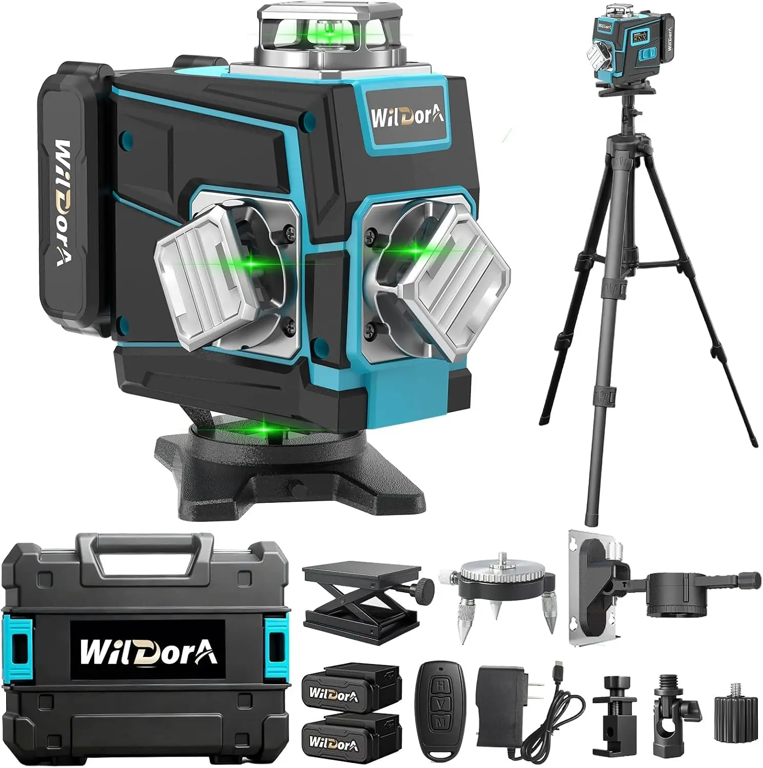 Laserniveau met statief, 4x360 - Laser Level 16 Lines 4D Green recensie en prijs