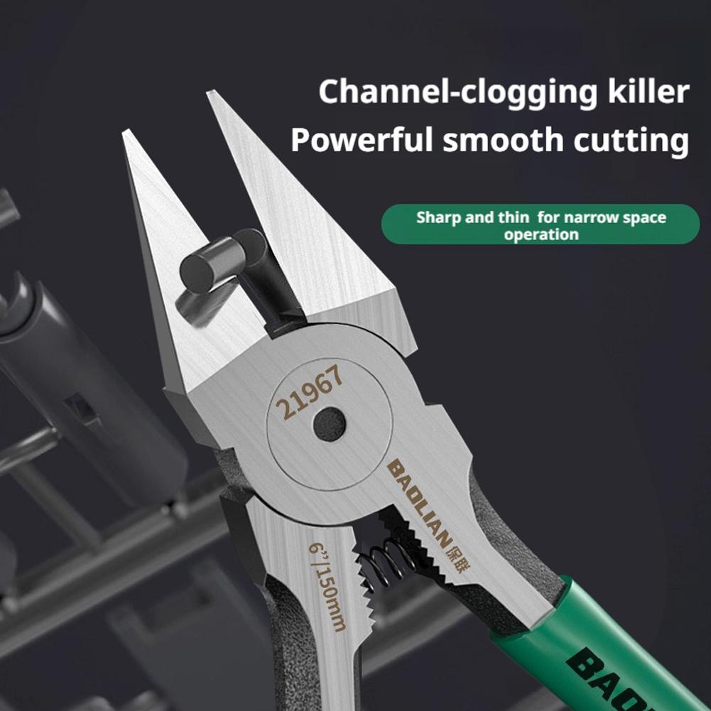 Ultrascherpe vlakke kniptangen - Automatic Wire Stripper Cutter recensie en prijs