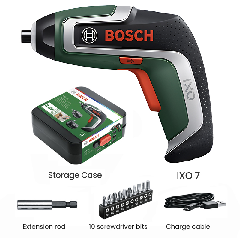 Bosch IXO 7 draadloze schroeve - Electric Screwdriver Rechargeable Usb recensie en prijs